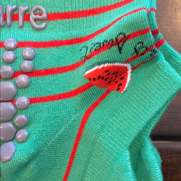 Pure Barre Watermelon Sticky Socks - Picture 2 of 4